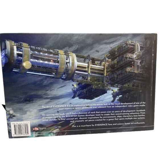 The Art of Everspace 2 Hardcover Art Book Rock Fish Games Space - Picture 2 of 3